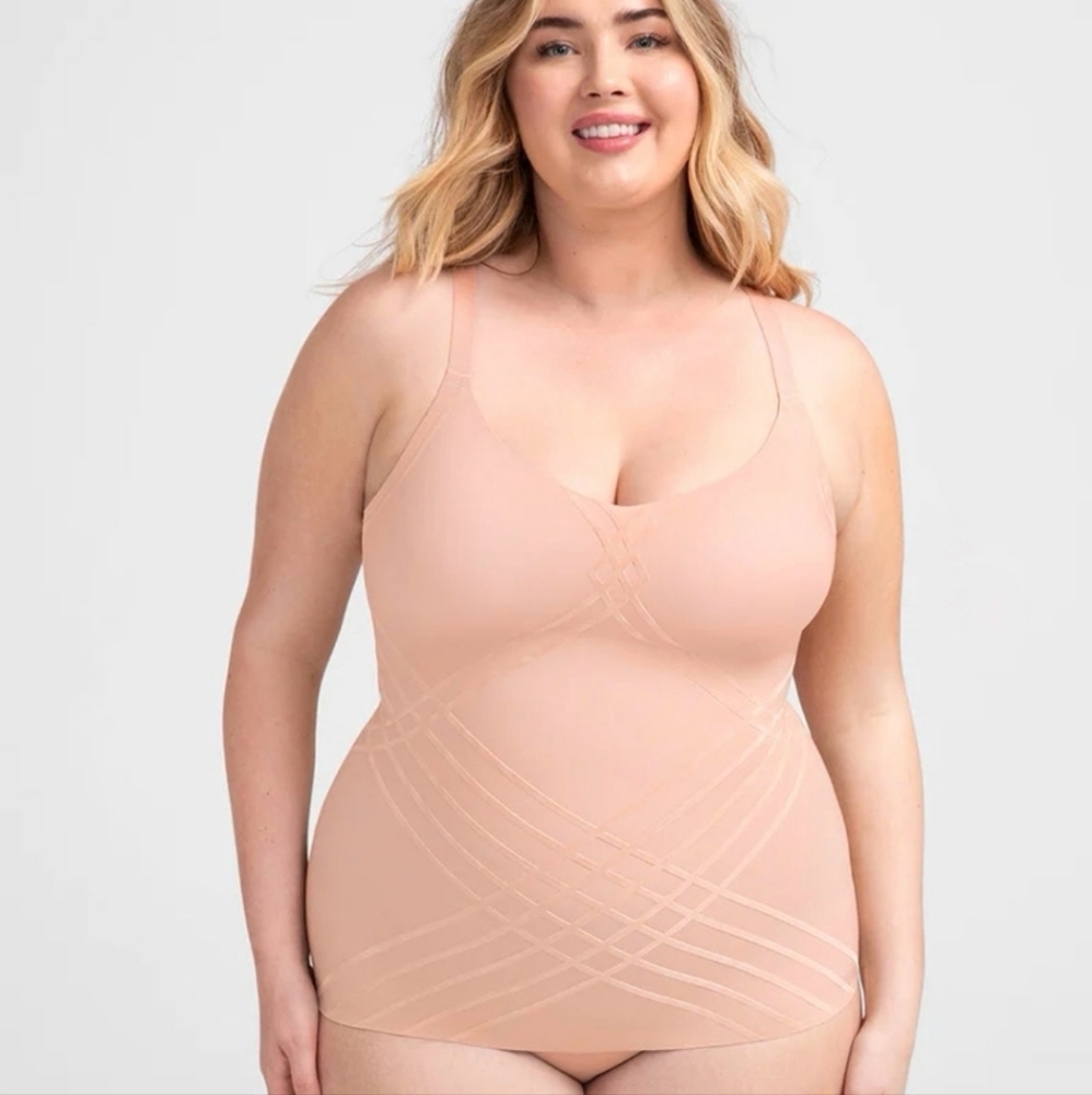 Honeylove silhouette shaping cami 1X